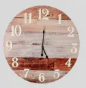 Weathered Board Clock