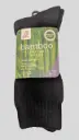 Bamboo Heavy Duty Workwear Socks - 1 Pack- Black
