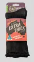 Bamboo - Loose Top - Aussie Extra Thick Socks - Black
