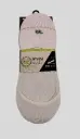 Bamboo - Invisisock Half - 2 Pack - White
