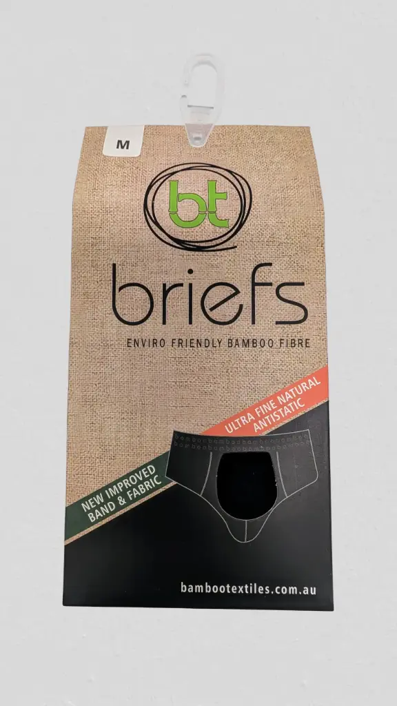 Bamboo - Mens Briefs - Slate