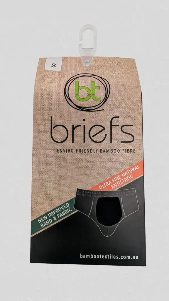 Bamboo - Mens Briefs - Slate