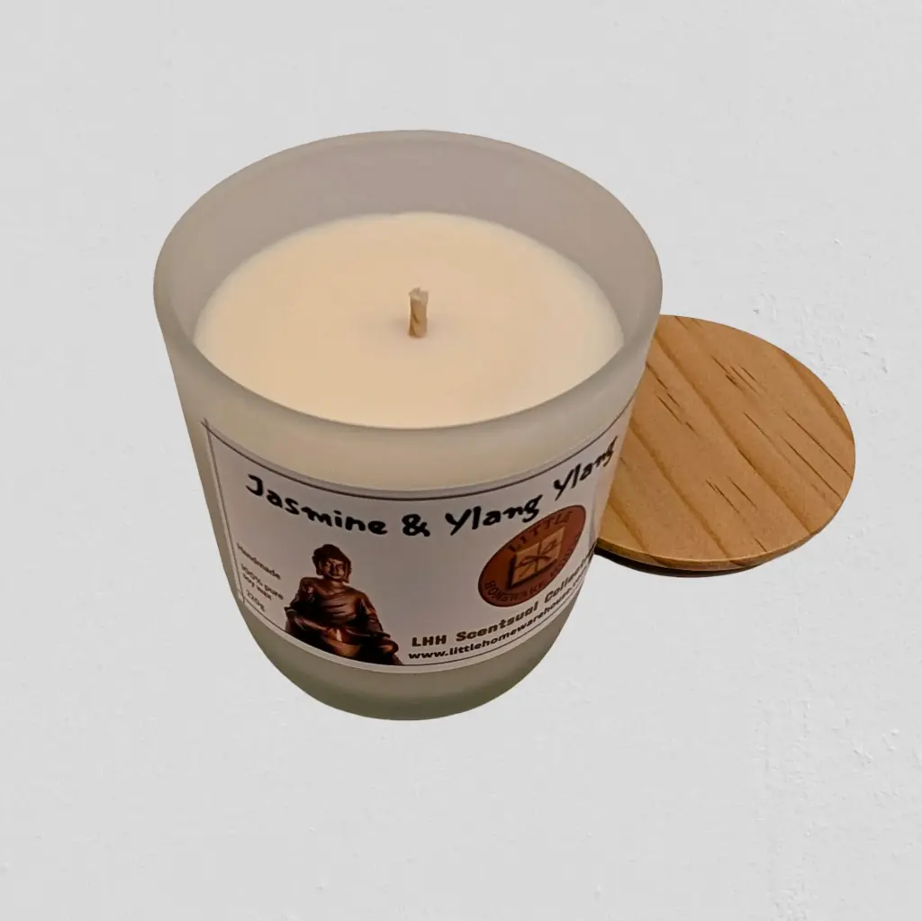 Jasmine & Ylang Ylang - Scented Candle - 220g