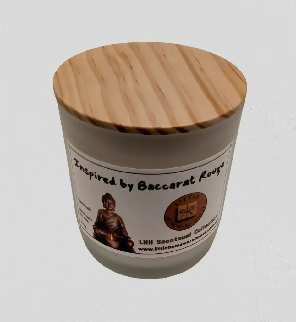 Inspired by Baccarat Rouge - Scented Candle - 220g