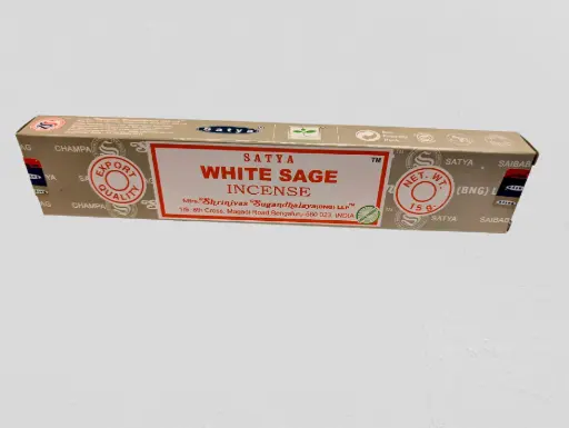 [INC-WHI-SAG-15g] White Sage Incense Sticks