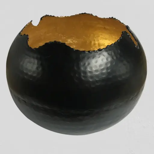 [CAN-HOL-GLO-CRA] Tealight Candle Holder GLOWING CRATER