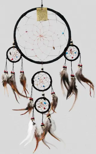 [HOM-DCAT-BRO-large] Dream Catcher LARGE - Brown