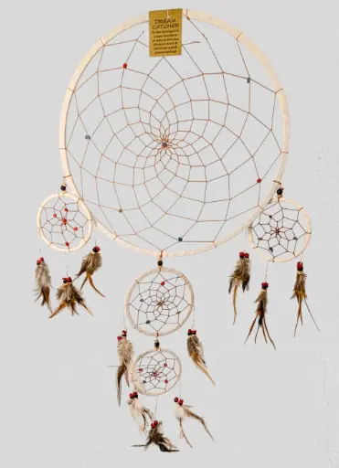 [LdcLAR-White] Dream Catcher LARGE - White