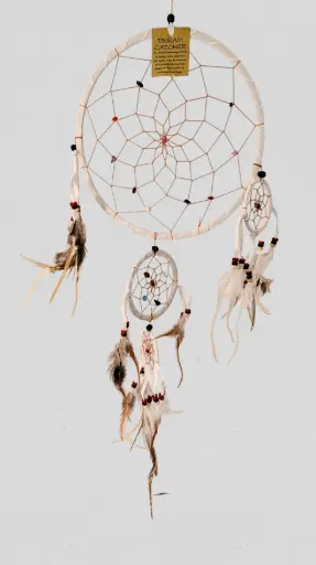 [LdcMED-White] Dream Catcher MEDIUM - White