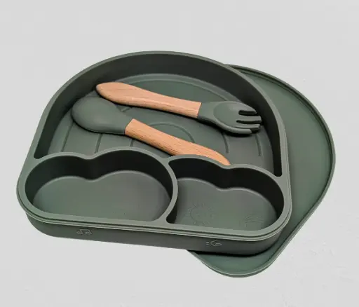 [LD7595-1] Silicone Bowl Set - Sage
