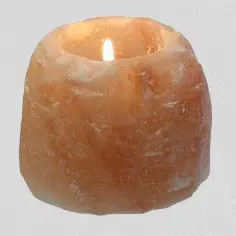 [LhstNAT] Himalayan Salt Tealight Candle Holder