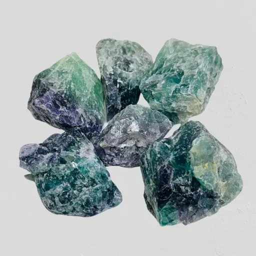 [LccRFL2A] Rough Crystal Pieces FLUORITE 2kg (A Grade)