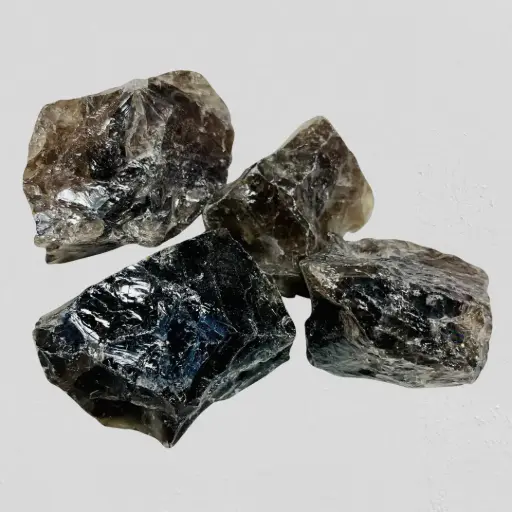 [LccSMQ2A] Rough Crystal Pieces SMOKEY QUARTZ 2kg (A Grade)